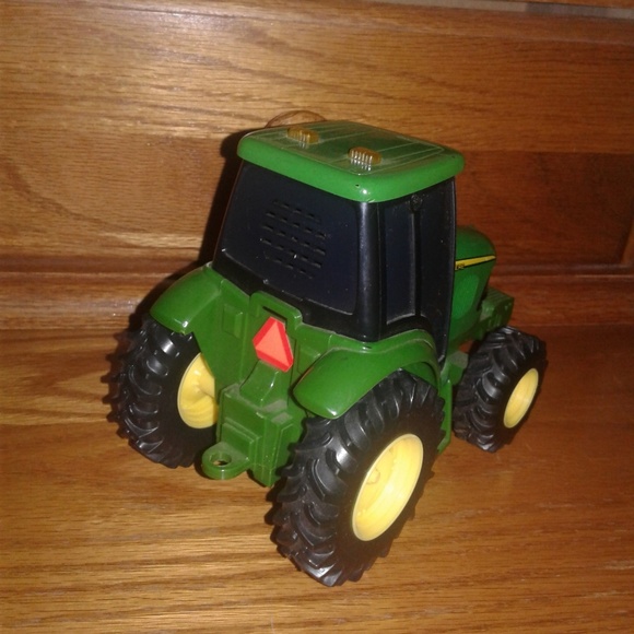 John Deere Tractor Push Toy - Picture 7 of 8